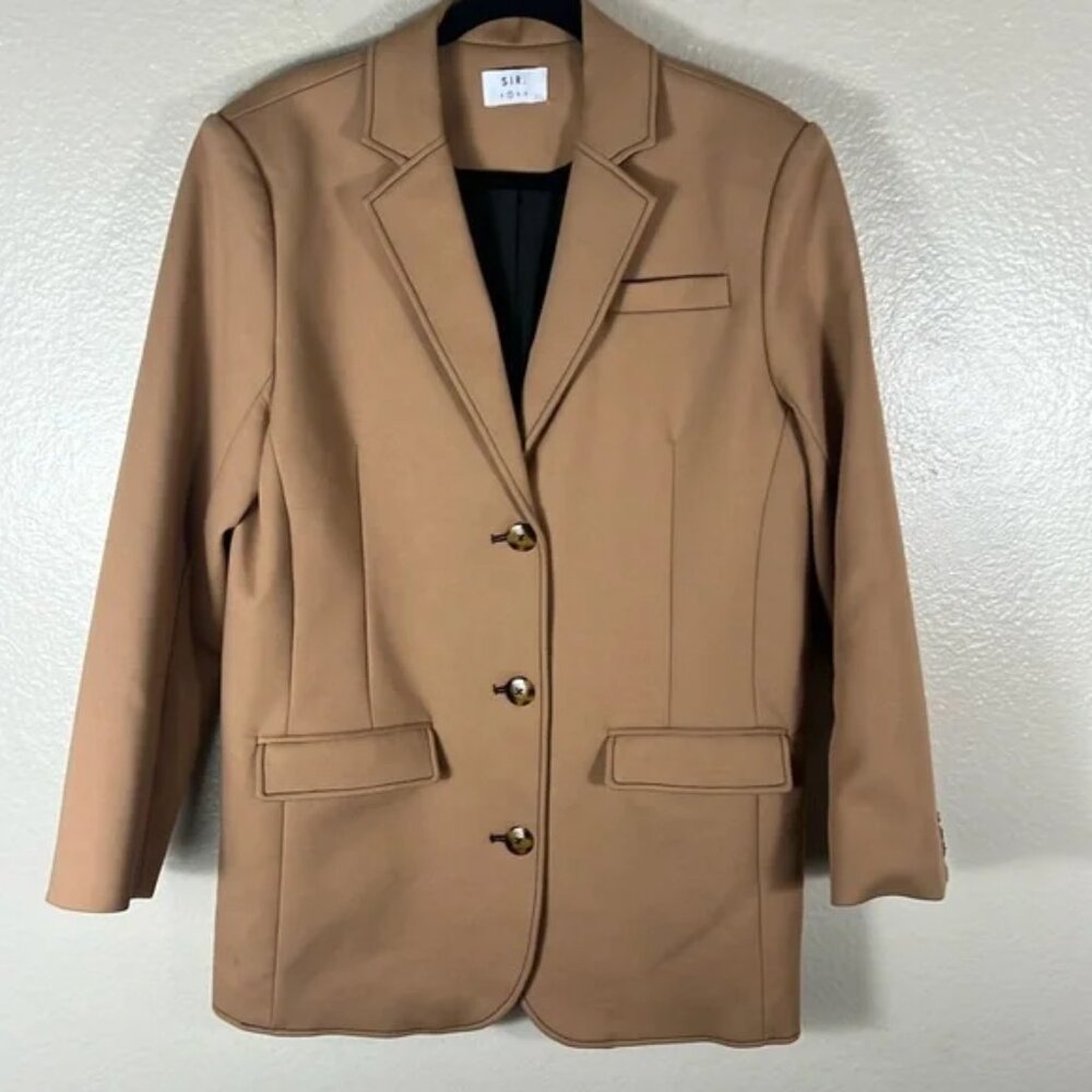 SIR the Label Andre Blazer Camel Tan